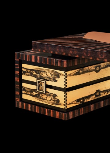 Macassar ebony desk